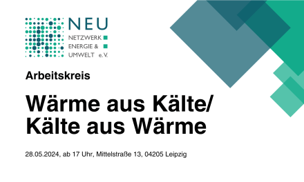 Arbeitskreis „Wärme aus Kälte und Kälte aus Wärme“